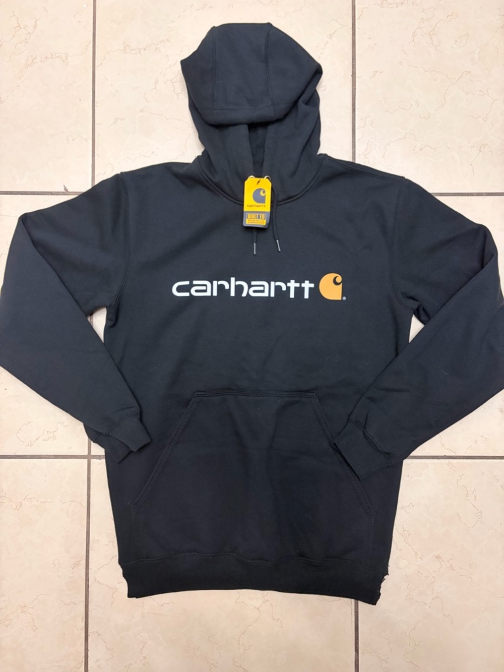 Carhartt Black Hoodie Size Small. NWT